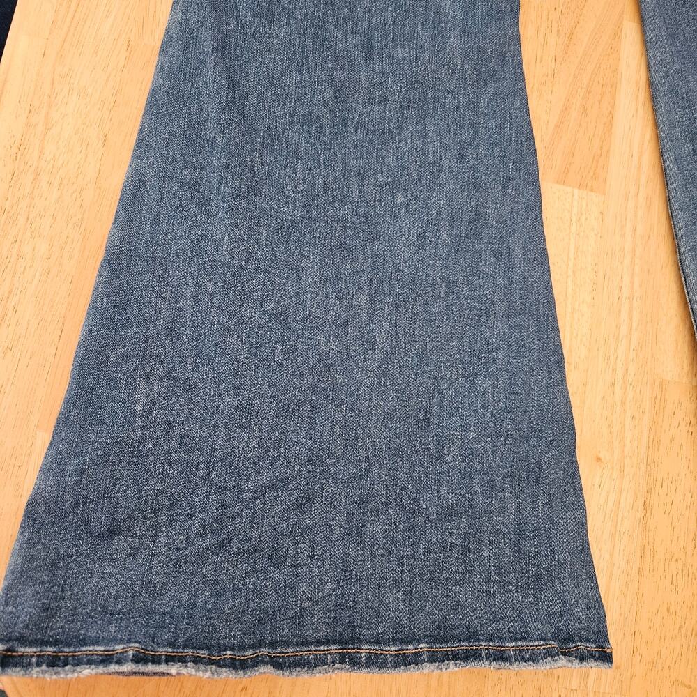 American Eagle AE Festival Flare Jeans Sz 10 Short Flaw - Picture 10 of 10